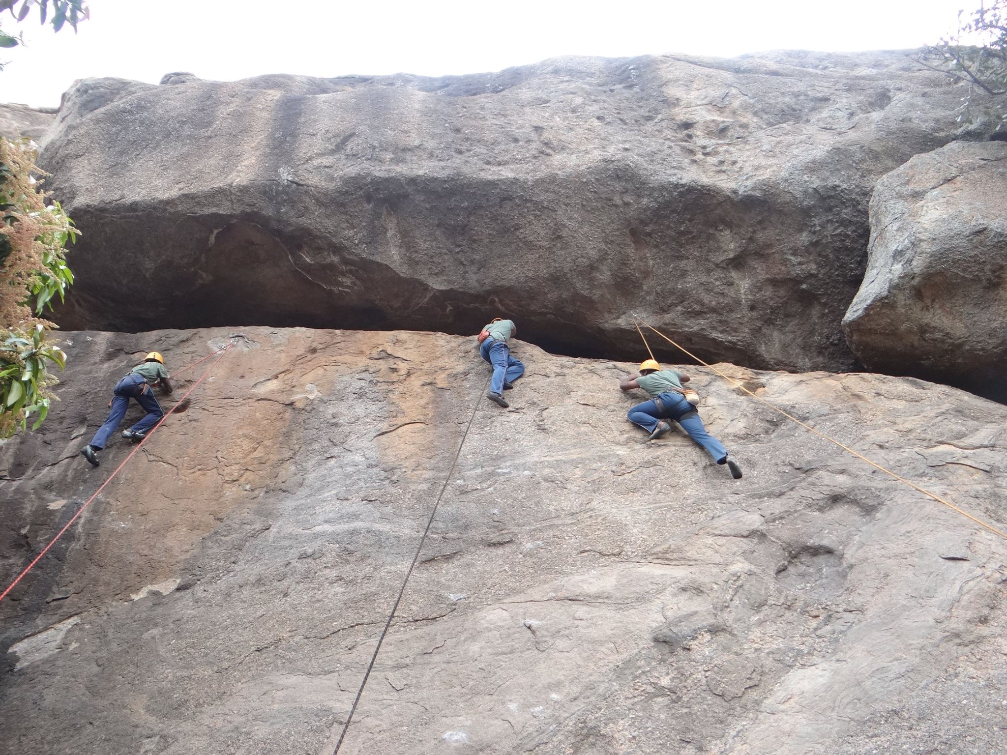 rock climbing in ramanagar