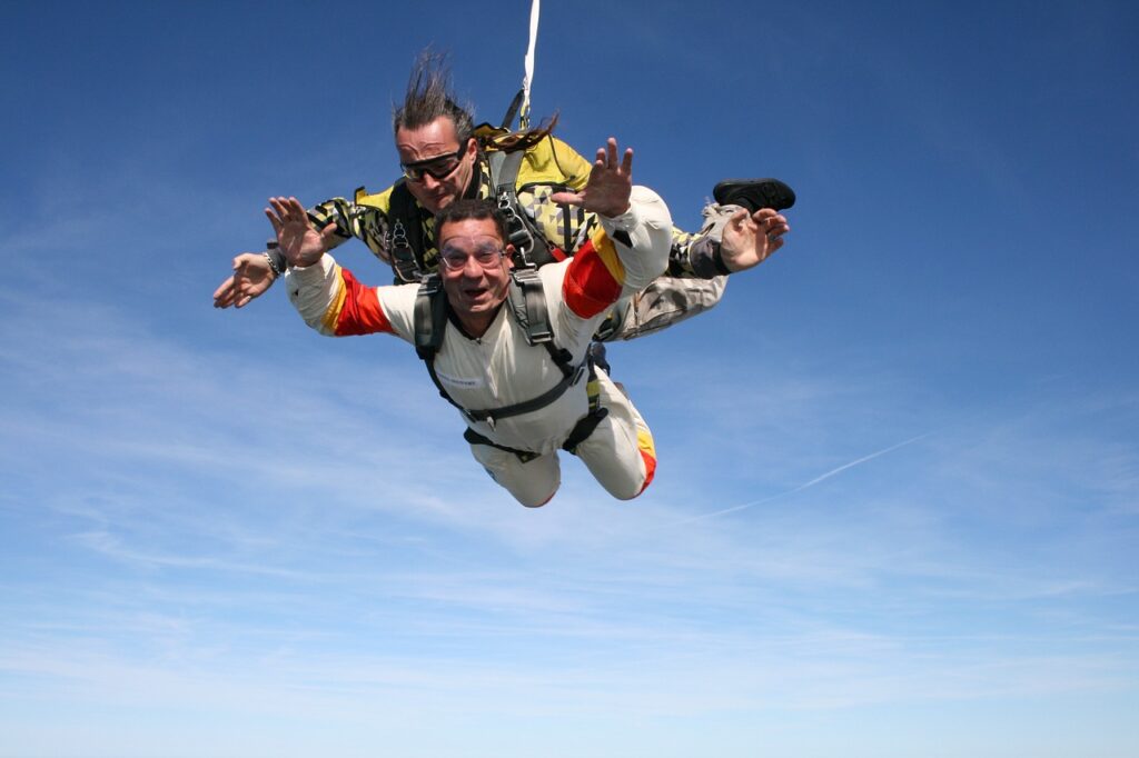 skydiving, sport, extreme